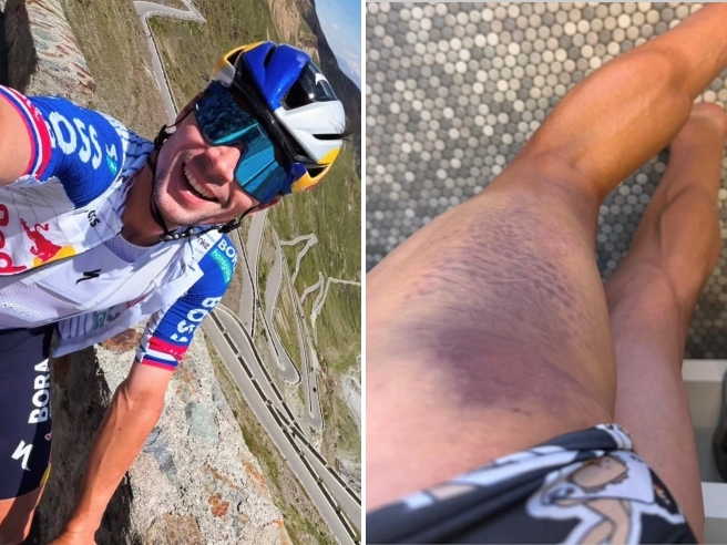 roglic incidente